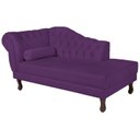 Ver imagem 2 de Diva Recamier Dora 130cm Lado Direito Roxo