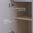 Ver mais imagens de Cozinha Modulada 2 Peças 2 Balcões sem Tampo Marselha Cabecasa Madeiraoriginals