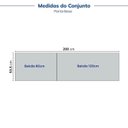 Ver imagem 5 de Cozinha Modulada 2 Peças 2 Balcões sem Tampo Marselha Cabecasa Madeiraoriginals