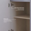 Ver mais imagens de Cozinha Modulada 2 Peças 2 Balcões sem Tampo Marselha CabeCasa MadeiraOriginals