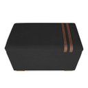 Ver imagem 3 de Recamier Puff Baú Organizador no Boucle com Cinto Caramelo:preto