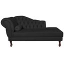 Ver imagem 4 de Diva Recamier Dora 140cm Lado Direito Preto