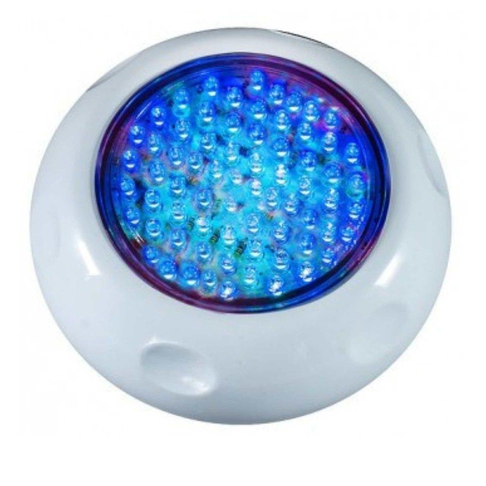 Refletor Led 70 Pontos Abs 5w Iluminação para Piscina Luz Azul - Brustec - 1