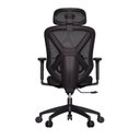 Ver imagem 4 de Cadeira de Escritório Ergonômica Premium com Apoio Lombar Ajustável Rodas Anti Riscos Rasala