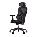 Ver imagem 7 de Cadeira de Escritório Ergonômica Premium com Apoio Lombar Ajustável Rodas Anti Riscos Rasala