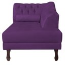 Ver imagem 5 de Diva Recamier Dora 140cm Lado Direito Roxo