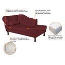 Ver imagem 6 de Diva Recamier Dora 160cm Lado Direito Suede