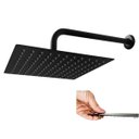 Ver imagem 2 de Ducha Chuveiro Slim 20x20 Quadrado Suporte Parede Banheiro Banho Area Externa Piscina Jardim