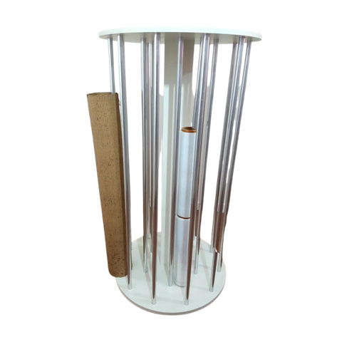 Expositor de Tnt para 18 Rolos Ideal para Armazenamento e Exposição