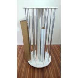 Expositor de Tnt para 18 Rolos Ideal para Armazenamento e Exposição - 3