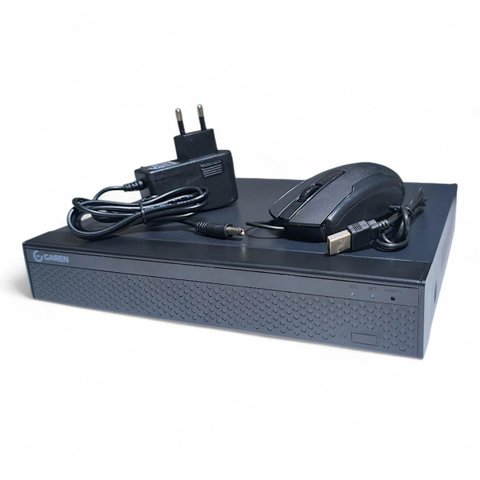 Kit Xvr Dvr 8c Gravador Full Hd Garen e 4 Câm Dome Colorida