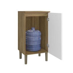 Armário Balcão Multiuso Cristal Suporte para Bebedouro 1 Porta Kits Paraná Freijo Supremo - 3
