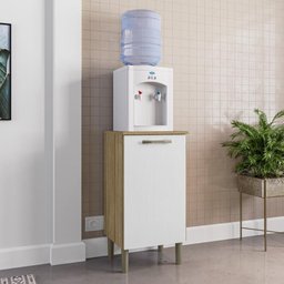 Armário Balcão Multiuso Cristal Suporte para Bebedouro 1 Porta Kits Paraná Freijo Supremo - 2