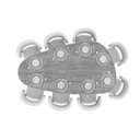 Ver imagem 4 de Mesa de Jantar Orgânica Breeze 2,20 X 1,20m 8 Lugares Lâmina Natural de Madeira Damasco