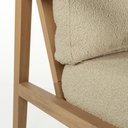 Ver imagem 7 de Poltrona Mag 67 Cm 80 Cm Boucle Bege