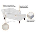 Ver imagem 6 de Diva Recamier Dora 185cm Lado Direito Branco