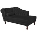 Ver imagem 2 de Diva Recamier Dora 185cm Lado Direito Preto