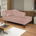 Ver imagem 1 de Diva Recamier Dora 185cm Lado Direito Rosa Rosê