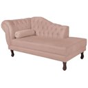 Ver imagem 2 de Diva Recamier Dora 185cm Lado Direito Rosa Rosê