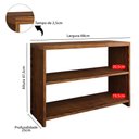 Ver imagem 4 de Sapateira Compacta Quarto Hall Entrada Prateleira Organizadora Banqueta Decoração Moderna-rpm Mó