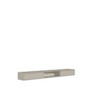 Ver mais imagens de Painel Ripado Modular 3.0 para Tv até 75 com Nicho e Prateleira Emily-nature-offwhite - Edecasamovei