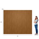 Ver imagem 6 de Painel Ripado Modular 3.0 para Tv até 75 com Nicho e Prateleira Emily-nature-offwhite - Edecasamovei