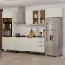 Cozinha Modulada 6 Peças MDF Lary 5 Areia Nature Henn - 1