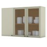 Cozinha Modulada 6 Peças MDF Lary 5 Areia Nature Henn - 6
