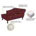 Ver imagem 6 de Diva Recamier Dora 130cm Lado Esquerdo