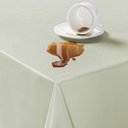 Ver imagem 4 de Toalha de Mesa 6 Lugares Térmica Impermeável 1,40 M X 2,00 M Bege