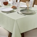 Ver imagem 2 de Toalha de Mesa 6 Lugares Térmica Impermeável 1,40 M X 2,00 M Bege