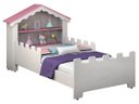 Ver imagem 1 de Cama Infantil Princesa Mini Cama Magia Branco/rosa