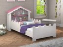 Ver imagem 3 de Cama Infantil Princesa Mini Cama Magia Branco/rosa