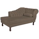Ver imagem 2 de Diva Recamier Dora 130cm Lado Esquerdo Marrom