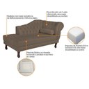 Ver imagem 6 de Diva Recamier Dora 130cm Lado Esquerdo Marrom