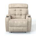 Ver imagem 2 de Poltrona do Papai Reclinável em Suede Cor Bege Massagem Reclinação Elétrica - Modelo Florença