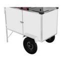 Ver imagem 2 de Carrinho de Tapioca com Guarda Sol e Rodas Pneumáticas Cefaz