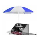 Ver imagem 3 de Carrinho de Tapioca com Guarda Sol e Rodas Pneumáticas Cefaz