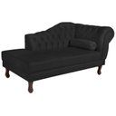 Ver imagem 2 de Diva Recamier Dora 130cm Lado Esquerdo Preto