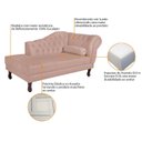 Ver imagem 6 de Diva Recamier Dora 130cm Lado Esquerdo Rosa Rosê