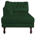 Ver imagem 5 de Diva Recamier Dora 130cm Lado Esquerdo Verde