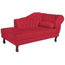Ver imagem 2 de Diva Recamier Dora 130cm Lado Esquerdo Vermelho