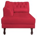 Ver imagem 5 de Diva Recamier Dora 130cm Lado Esquerdo Vermelho