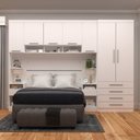 Ver imagem 1 de Guarda-roupa Modulado Casal 313cm 7 Portas 6 Gavetas Alpes Luciane