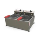 Ver imagem 3 de Fritador Óleo 2 Cubas 2 Cestos 2500 W Elétrico 10l Pr-20e 127v Progás e Cortador de Legumes