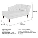 Ver imagem 3 de Diva Recamier Dora 160cm Lado Esquerdo