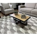 Ver imagem 3 de Mesa de Centro Retangular Paris Industrial Preto com Mdf