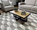 Ver imagem 3 de Mesa de Centro Retangular Paris Industrial Preto com Mdf