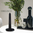 Ver imagem 5 de Obelisco 20cm - Estatueta Decoração Sala, Escritório - Toque 3D:Preto