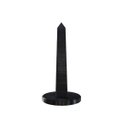 Ver imagem 1 de Obelisco 20cm - Estatueta Decoração Sala, Escritório - Toque 3D:Preto
